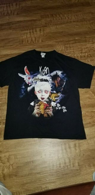Vintage Korn " See You On The Other Side " T Shirt Adult Size M