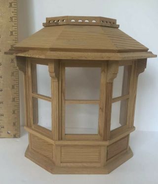 Dollhouse Miniature Scale 1:12 Large Wooden Bay Window See Photos