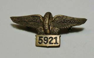 Indy 500 1948 Bronze Badge
