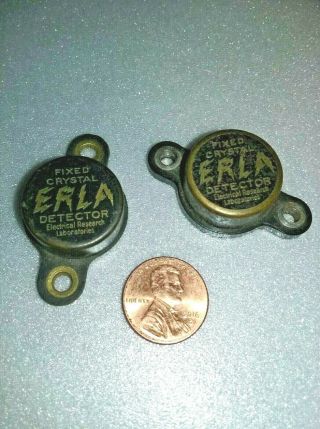 Vintage Erla Fixed Crystal Detector For 1920 