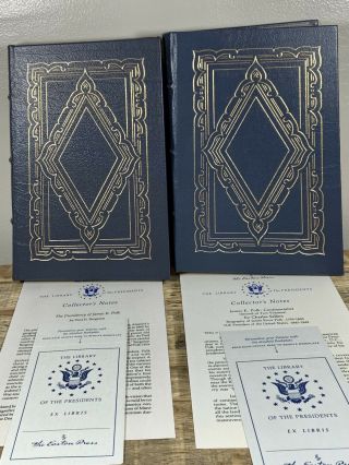 2 Vol Set The Presidency Of James K Polk Easton Press Library Of The Presidents