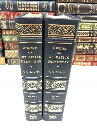 The Classics Of Dentistry Library A Work On Operative Dentistry 2 Vols Black