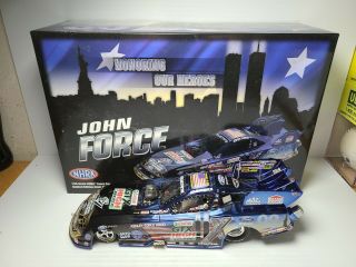 2011 John Force Castrol 9/11 Honoring Our Heros Cc 1:24 Nhra Funny Car Mib