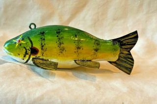 Rudy Zwieg Sunfish Folk Art Minnesota Fish Decoy 2