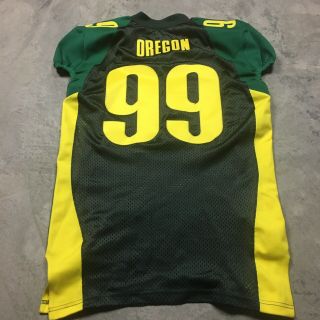 NIKE OREGON DUCKS Authentic Team Issued Jersey Size 50 Sewn Game 90s VTG XXL 2