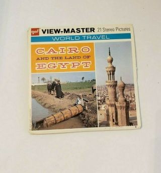 Vintage Gaf B140 Cairo And The Land Of Egypt Vintage View - Master Reels Packet
