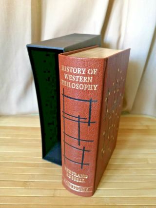 The History Of Western Philosophy By Bertrand Russell 2004 Uk Folio Hb 1st
