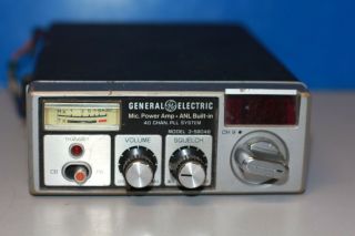 Vintage General Electric Radio Model 3 - 5804b 40 Channel Ge