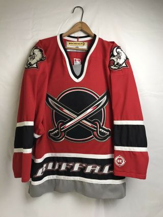 Vintage Koho Buffalo Sabres Alternate Hockey Jersey Size Medium Rare