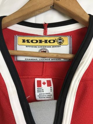 Vintage KOHO Buffalo Sabres Alternate Hockey Jersey Size Medium Rare 2