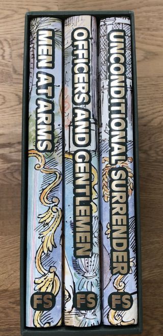 Evelyn Waugh Sword Of Honour Trilogy: Folio Society Box Set: 3 Novels