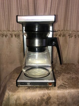 Vintage Norelco 12 - Cup Dial A Brew Coffee Maker
