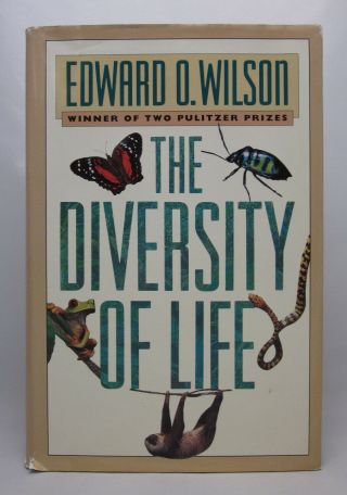 Edward O.  Wilson Signed - The Diversity Of Life - First Edition - E.  O.  Wilson