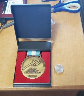 1995 Xii Pan Am Games Bronze Medal Participation Medal Mar Del Plata Argentina