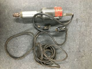 Vintage Dumore Hand Grinder Tool Post 10 - 121 115v 1/4” Shaft Drill Chuck