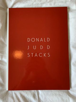 Donald Judd Stacks Artist Book Gallery Contemporary Art Dan Flavin
