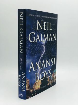 Neil Gaiman / Anansi Boys Signed 1st Edition 2005