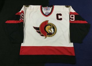 Vintage Ottawa Senators Alexei Yashin 19 Ice Hockey Nhl Ccm Jersey Sizel
