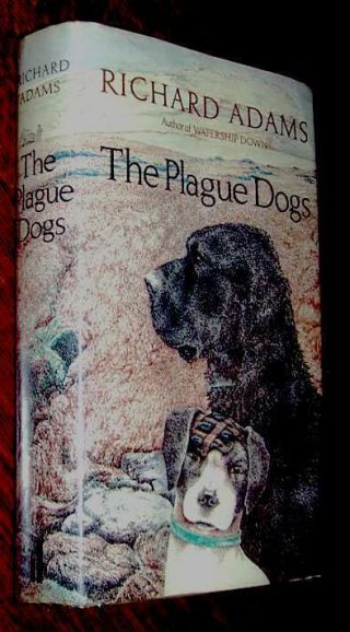Richard Adams The Plague Dogs Signed 1st Uk Edition 1977 Scarce Watership Down