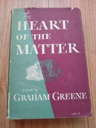 Heart Of The Matter - Graham Greene - 1st Us Edition 1948 Hardcover Dust Jacket