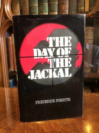 1971 The Day Of The Jackal : Frederick Forsyth : 1st/1st Hardback In Jacket