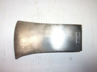 Vintage 1 3/4 Lb Collins Single Bit Camp Axe Head Camping Woodsman Collector