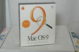 Vintage Mac Os 9.  0 Cd Software For Macintosh Computers Boxed