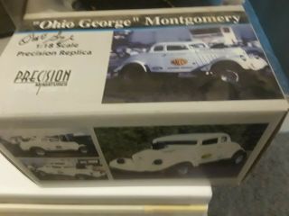 Ohio George Montgomery Autographed 1/18 Willys 1933 Gasser