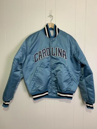 Vintage North Carolina Tar Heels 80’s 90’s Satin Starter Jacket Adult Large L