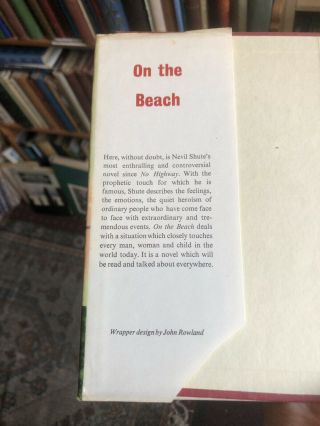 Nevil Shute - On the Beach : (1st Edition 1957) : Post - apocalyptic Novel 3