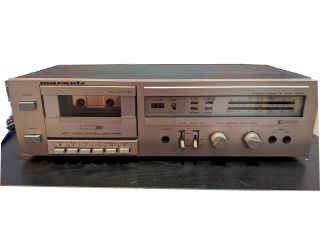 Vintage Marantz Sd221 Stereo Cassette Tape Deck Dolby Player