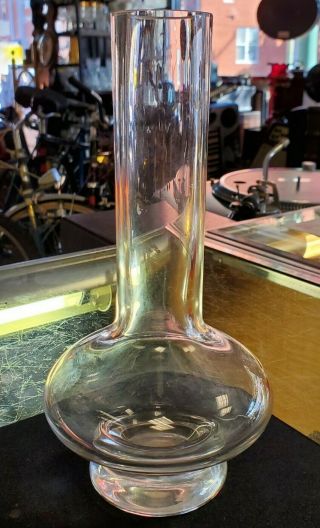 Vintage Waterford Marquis Clear Samba Crystal Bud Vase 4.  25 " W X 4.  25 " D X 8.  88 " H