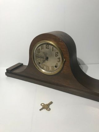 The E Ingraham Co Antique Vintage Mantel Clock Bristol Conn Usa