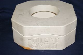 Vintage Ceramic Pottery Slip Casting Mold - HOLLAND - Large 5 Point Star H771 3