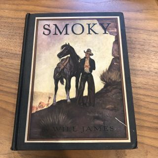 1929 Will James Smoky The Cowhorse,  Bucking Bronco,  Rodeo,  Cowboy,  Western,  Ranch 1st