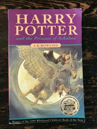 1st Edition 1st Print Uk Paperback Harry Potter And The Prisoner Of Azkaban