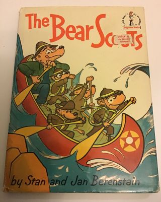 1967 The Bear Scouts By Stan And Jan Berenstain.  1st Edit.  Hc/ Dj.  195/195.  B - 46