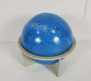 Vintage Celestial Globe By Replogle Metal 6 Inch With Plastic Stand Minor Dents