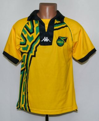 Jamaica National Team 1998/2000 Home Football Shirt Jersey Kappa Size S Adult