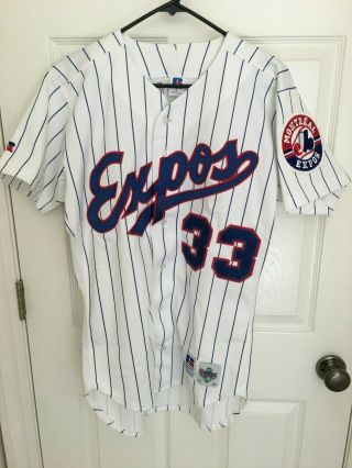 Montreal Expos Larry Walker Russell Jersey - Size 40