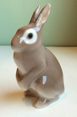 Vintage B&g Bing & Grondahl Brown Rabbit Figurine 2423 Royal Copenhagen