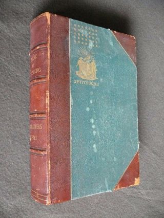Maine At Gettysburg Report Of Maine Commissioners.  Portland.  Lakeside Press.  1898