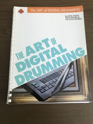 Vintage Drum Machine Instructional Book The Art Of Digital Drumming 1989