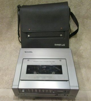 Vintage Panasonic Omnivision Vcr Pv - 3000 - Huge 1980 