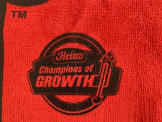 Rare Pittsburgh Steelers Heinz Red Terrible Towel 2