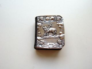 1904 Miniature Solid Silver Covered Common Prayer Book & Psalms - Rare Design