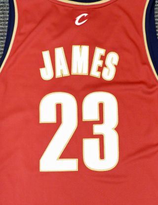 Lebron James Authentic Adidas Cavaliers Jersey With Tags 52 177529