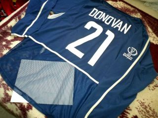 Jersey Us Landon Donovan Nike Usa (2xl) Player Issue Long Sleeve Usmnt 2002
