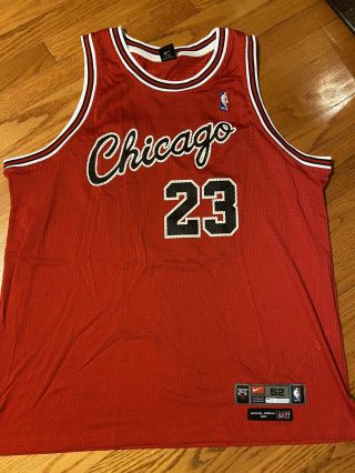1984 Flight 8403 Authentic Jersey Chicago Bulls Michael Jordan Jersey Size 52