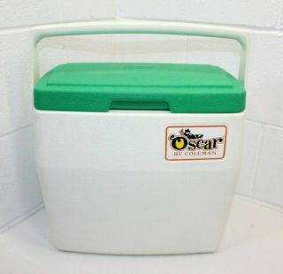 Vintage 1979 Coleman 5274 Oscar Personal 16 Picnic Lunch Beer Cooler Cleaned